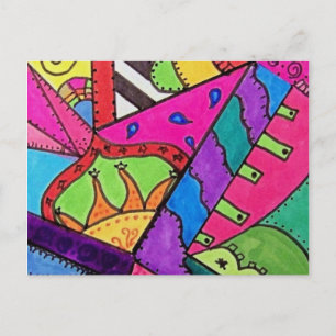 Kaleideskop Postkarte