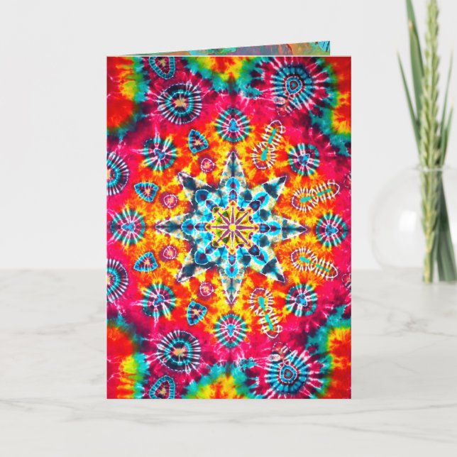 Kaleido-Dye (Beliebig) Geschenkkarte Karte (Vorderseite)