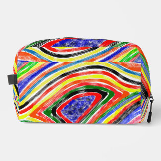 "KaleidoRush" Pochette de voyage éclat de couleur