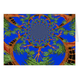Kaleidoscope Acacia Arbre Art Imprimer/Graphique