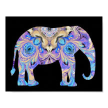 Kaleidoscope Circus Elephant Imprimer Poster