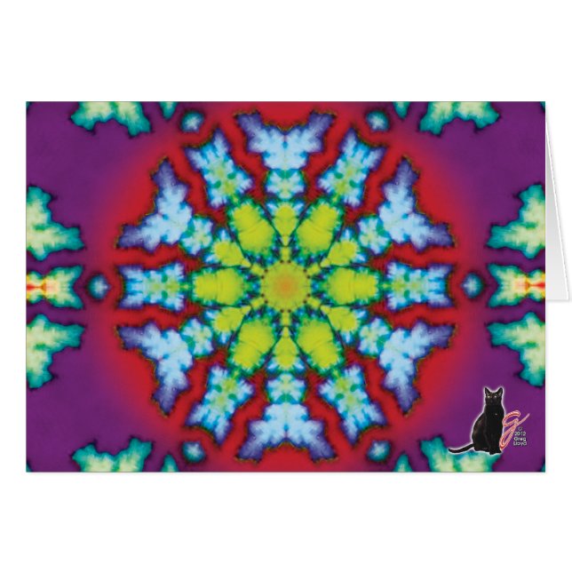 Kaléidoscope de la fleur kc (Devant horizontal)