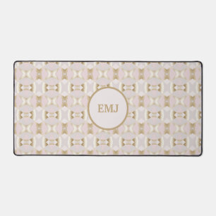 Kaleidoscope d'or rose Glam moderne géométrique