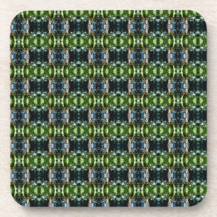 Kaleidoscope Grün Untersetzer