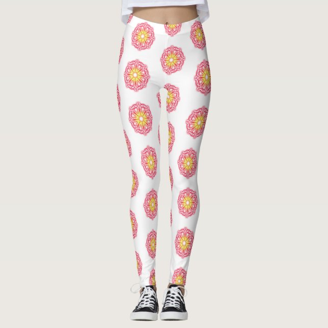 Kaleidoscope Prints  Leggings (Vorderseite)