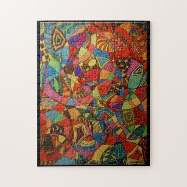 "Kaleidoscope", puzzle (Vertical)