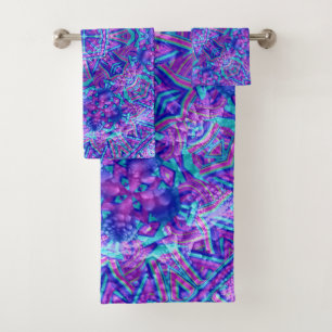 Kaleidoscope Vintage pourpre et bleu