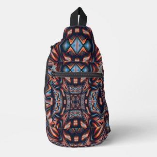 Kaleidoscope Visions Russe Orange 8 Sling Sac