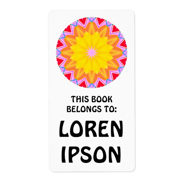 Kaleidoscopic - Book Plate (Vorne)