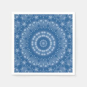 Kaleidoscopic mosaic abstract ornamental na serviette
