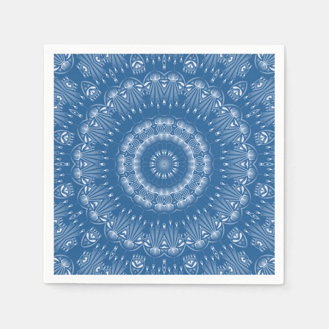 Kaleidoscopic mosaic abstract ornamental na serviette (Vorderseite)