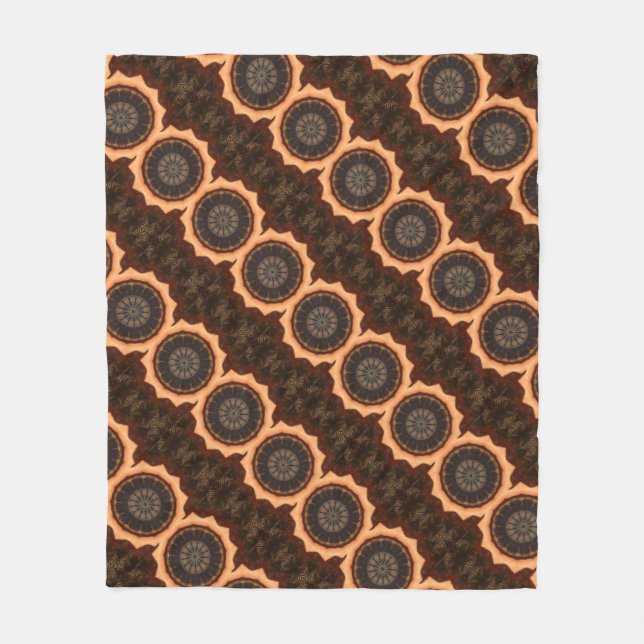 Kaleidoskop 1 fleecedecke (Vorderseite)