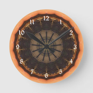 Kaleidoskop 1 runde wanduhr