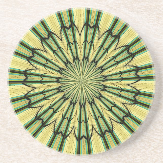 Kaleidoskop 20 sandstein untersetzer (Vorne)