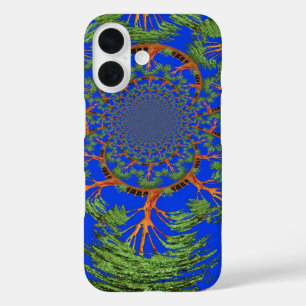 Kaleidoskop Acacia Tree Art Print/Graphic iPhone 16 Hülle