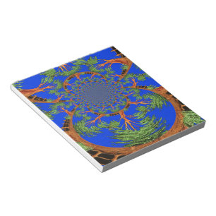 Kaleidoskop Acacia Tree Art Print/Graphic Notizblock