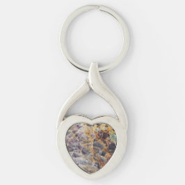 Kaleidoskop Agate Stone Muster Schlüsselanhänger