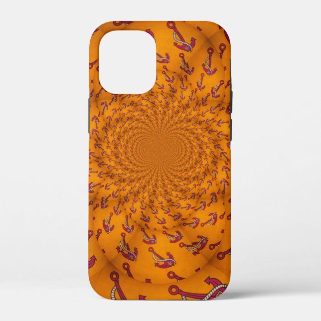 Kaleidoskop Anchor Art Print Case-Mate iPhone Hülle (Rückseite)