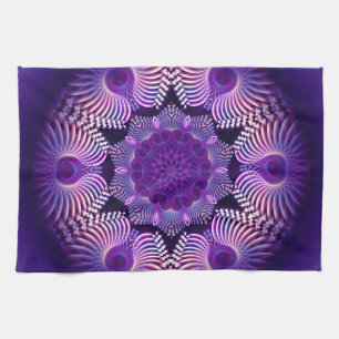 Kaleidoskop Apophysis Blume I Handtuch