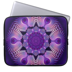 Kaleidoskop Apophysis Blume I Laptopschutzhülle
