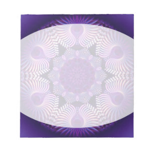 Kaleidoskop Apophysis Blume I Notizblock
