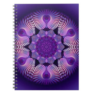Kaleidoskop Apophysis Blume I Notizblock