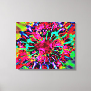 Kaleidoskop Apophysis Fractal Art - I Leinwanddruck