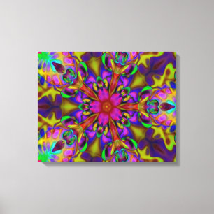 Kaleidoskop Apophysis Fraktal Art II Leinwanddruck
