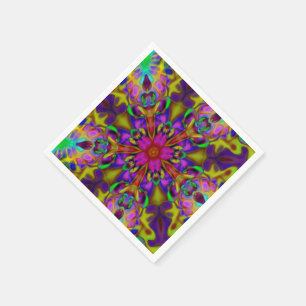Kaleidoskop Apophysis Fraktal Art II Serviette