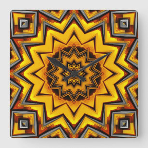 Kaleidoskop Art. 15 Wanduhren und Zahlenoptionen