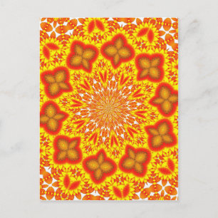 Kaleidoskop Art Postkarte