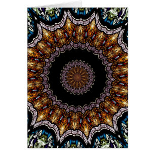 Kaleidoskop aus festem Glas 21