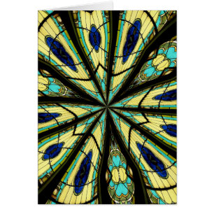 Kaleidoskop aus festem Glas 23