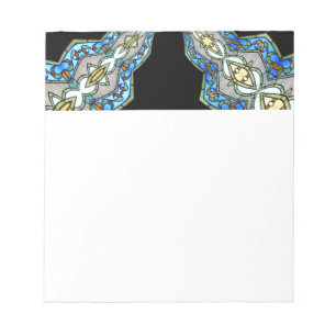 Kaleidoskop aus Hartglas 16 Notizblock