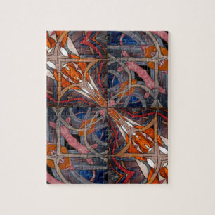 Kaleidoskop aus Hartglas 18