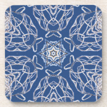 Kaleidoskop Bright Blue, White, Single Star