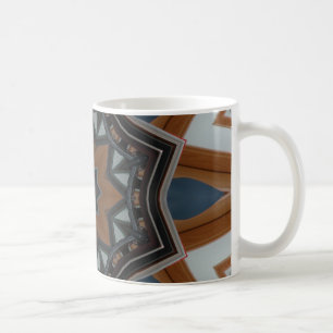 Kaleidoskop Brown Stern Kaffeetasse