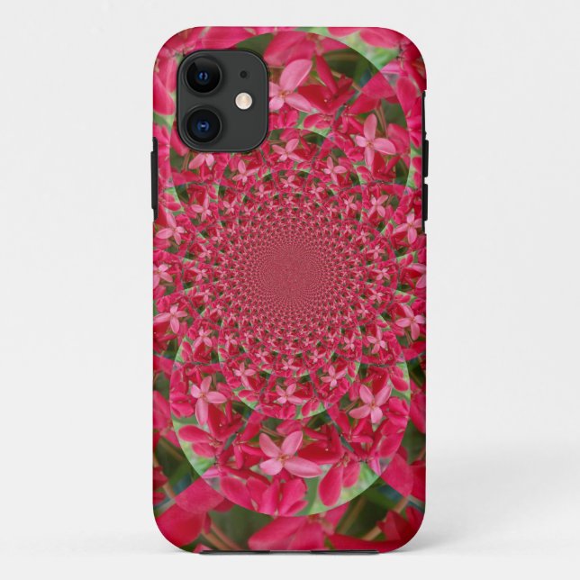 Kaleidoskop der Krimson: Blume der Blutmilch Case-Mate iPhone Hülle (Rückseite)