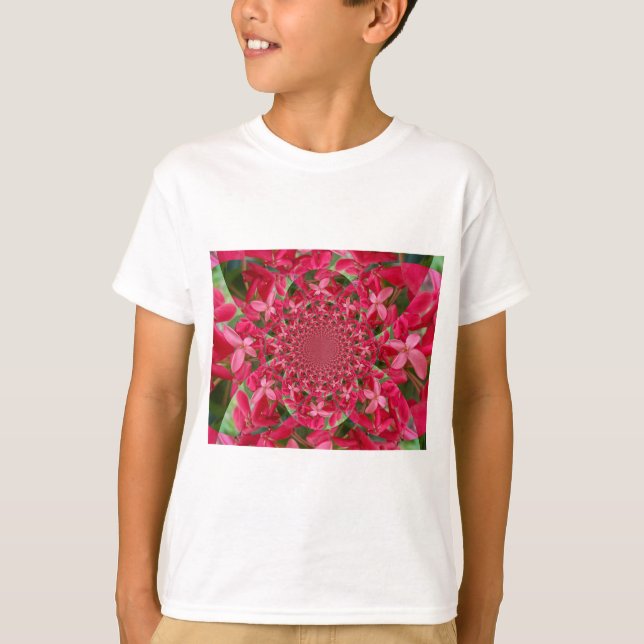 Kaleidoskop der Krimson: Blume der Blutmilch T-Shirt (Vorderseite)