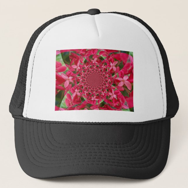 Kaleidoskop der Krimson: Blume der Blutmilch Truckerkappe (Vorderseite)
