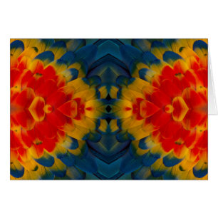 Kaleidoskop-Design des Scharlacharas