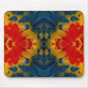 Kaleidoskop-Design des Scharlacharas Mousepad