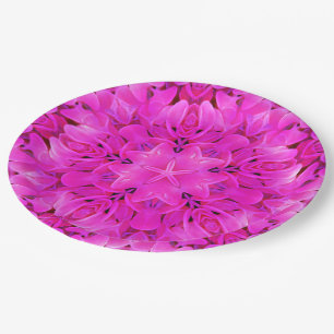 Kaleidoskop Design Hot Pink Party Teller