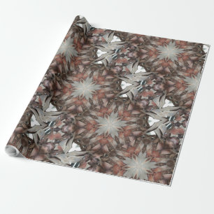 Kaleidoskop Design Star von Trunk of Palm Tree Geschenkpapier