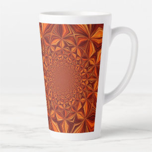 Kaleidoskop Digitalkunst Braun Design Milchtasse