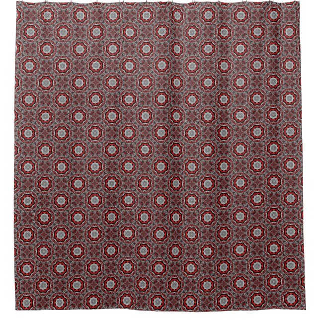 Kaleidoskop Duschvorhang (Vorderseite)