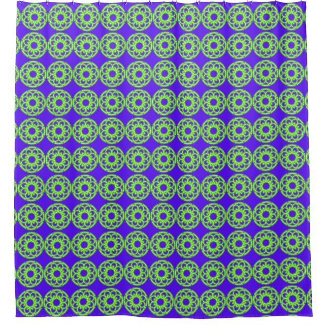 Kaleidoskop Duschvorhang (Vorderseite)