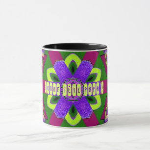Kaleidoskop-Farbe für den Vatertag Tasse