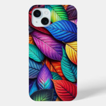 Kaleidoskop Farben Leaf Muster iPhone Fall