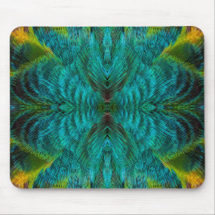 Kaleidoskop-Feder-Design Mousepad